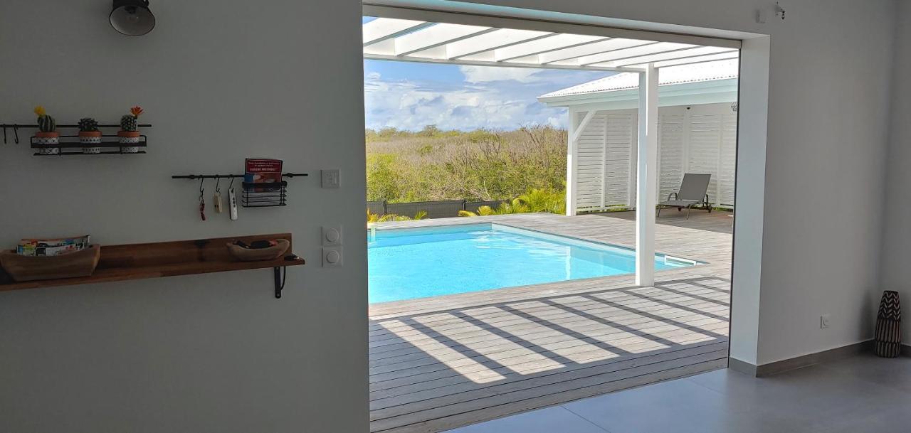 סן-פרנסואה Villa Fleur De Goyave - Tres Bien Ventilee - Vue Degagee מראה חיצוני תמונה